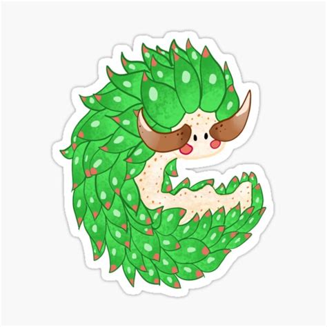 Leaf Sheep Nudibranch Sticker For Sale By Serialpentheif Redbubble