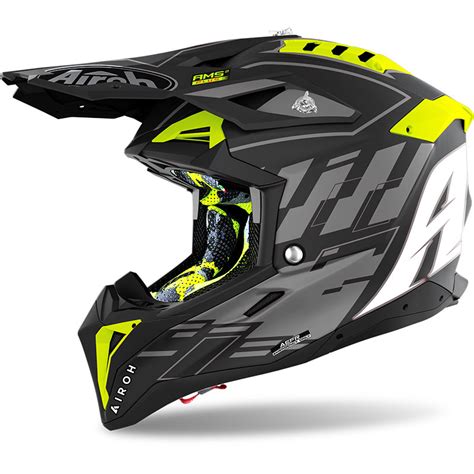 Casco Airoh Aviator Rampage Black Matt T L Tiedye Commencal Ec