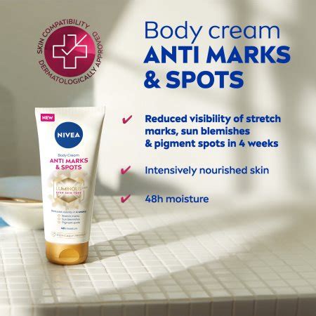 NIVEA Luminous 630 Nourishing Body Cream To Treat Stretch Marks