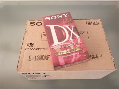 Videokassette Vhs Sony Dx 120 Min Kaufen Auf Ricardo