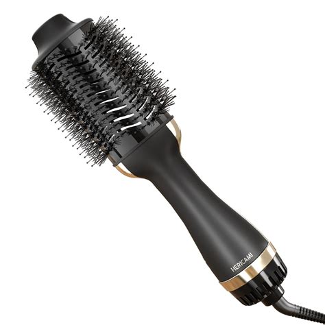 HERICAMI One Step Hair Dryer Brush Volumizer Enhanced Hair Straightener