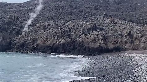 Erupci N Del Volc N En Canarias Captan La Formaci N De Playas En La