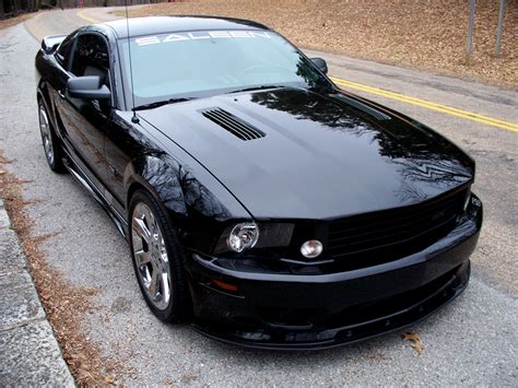 Black Saleen S E Ford Mustang Coupe