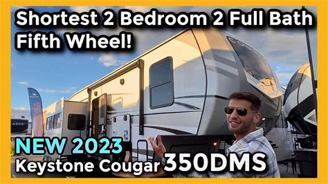 2023 Keystone Cougar 350dms Shortest 2 Bedroom 2 Full Bathroom Fifth