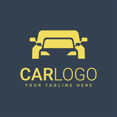 Simple Car Silhouette Logo Symbol Template 11593990 Vector Art at Vecteezy