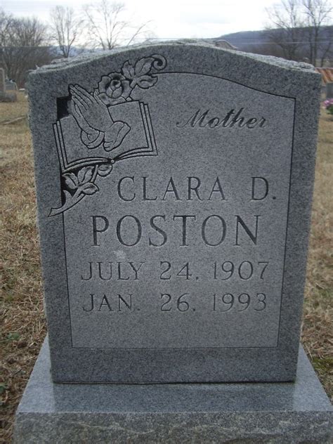 Clara Dee Flatt Poston 1907 1993 Find A Grave Memorial