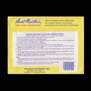 Dutch Motifs Aunt Martha S Hot Iron Transfers 3021 Embroidery Transfers UNCUT Sewing DIY