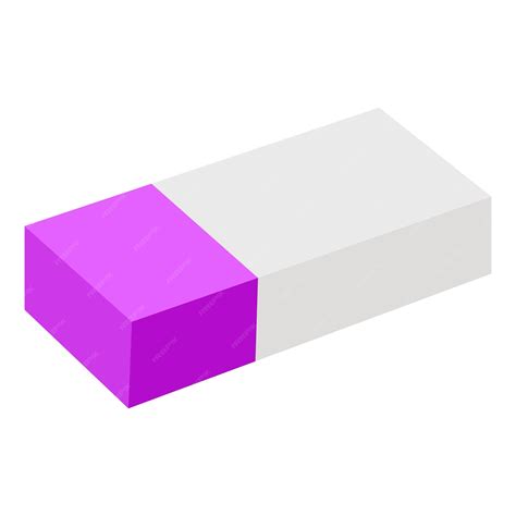 Premium Vector Eraser Icon Vector Flat Illustration