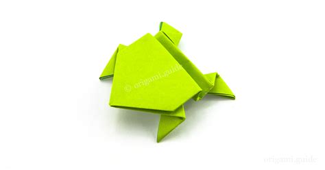 How To Make An Origami Jumping Frog | Origami Guide - Part 3