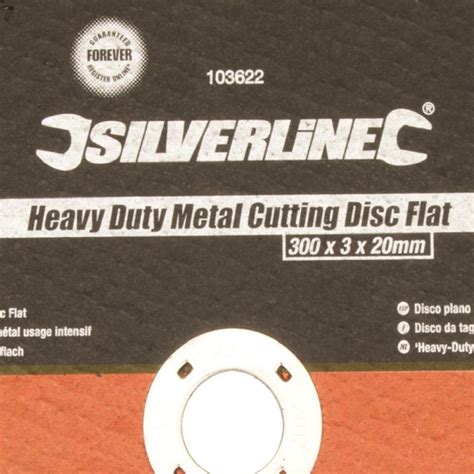 Silverline Heavy Duty Metal Cutting Saw Disc 300mm 103622 Sealants