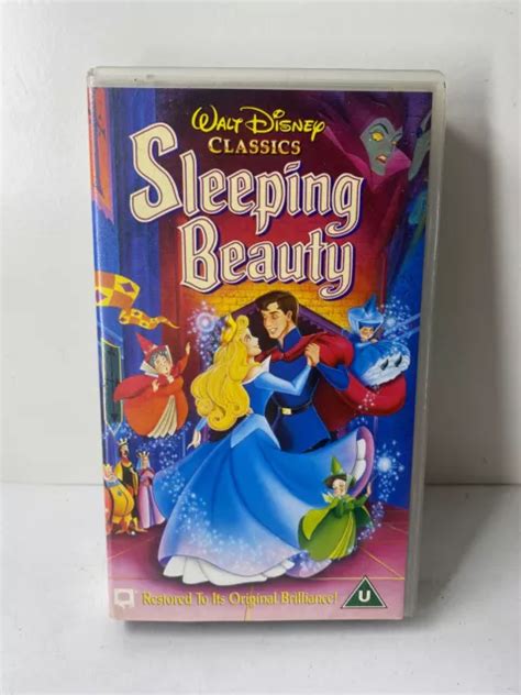 Walt Disney Classics Sleeping Beauty On Vhs Video Cassette Tape