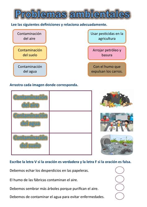 Ejercicio Interactivo De Gestiona Responsablemente El Espacio Y El Ambiente Para Actividades