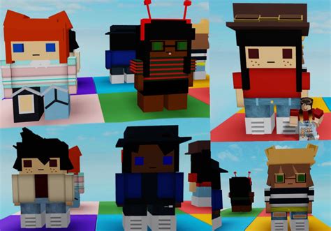 I made blocky flicker characters in roblox studio :> Who should I do next? : r/roblox_flicker