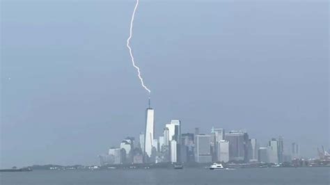 Watch Lightning Strike NYC Skyscraper - Videos from The Weather Channel