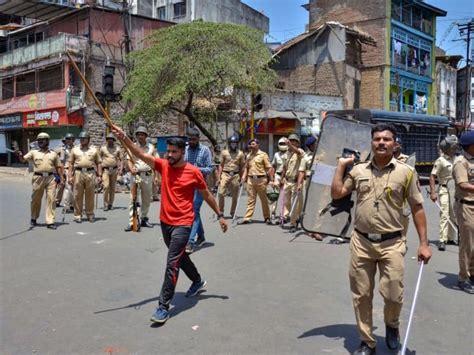 Maharashtra Kolhapur Violence 36 People Arrested After Violence 5