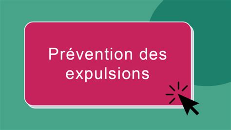 Prévention des expulsions Plateforme dapprentissage sur litinérance