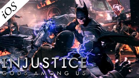 Injustice Gods Among Us Arkham Origins Batman Gameplay IOS App