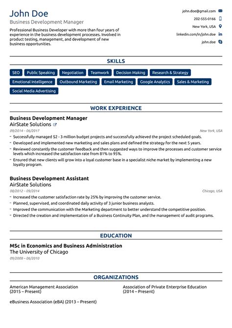 College Application Resume [with Examples Tips And Template]