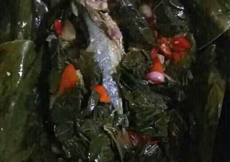 Resep Pepes Ikan Asin Peda Daun Singkong Oleh Tridominanti