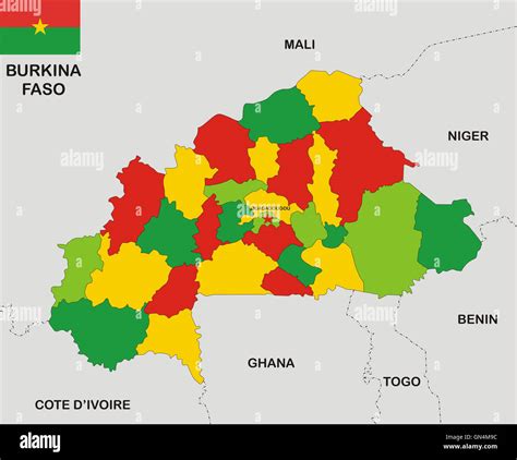 Burkina Faso Map Fotograf As E Im Genes De Alta Resoluci N Alamy