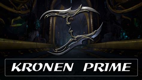 INSANE Kronen Prime Build DESTROYS Everything Warframe Kronen Prime