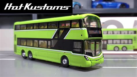 Tiny Singapore Sbs Transit Volvo B8l Double Decker Bus Unboxing Youtube