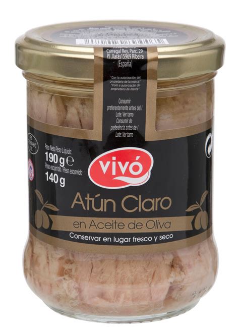 Comprar Atun Claro En Aceite De Oliva Vivo Frasco Gr En C Ceres