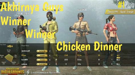 Udah Lama Nggak Main Pubg Mobile Akhirnya Chicken Dinner Pubg