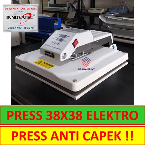 Jual Innovatec Mesin Press Kaos 38x38 Elektro INNOVATEC Alat Press