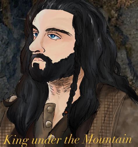 King Under The Mountain A Drawing Of Thorin Oakenshield Based On What