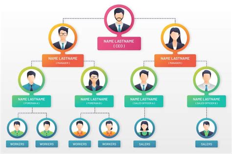 Detail Struktur Organisasi Kosong Koleksi Nomer