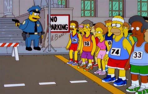 How To Run A Marathon As Told Through Simpsons Memes Marathon