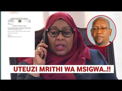 Rais Samia Afanya Uteuzi Mzito Muda Huu Msemaji Mkuu Wa Serikali Mpya