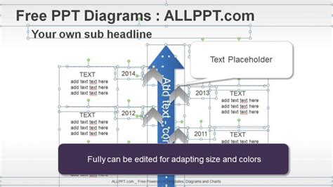 Arrow Timeline PPT Diagrams + Download Free