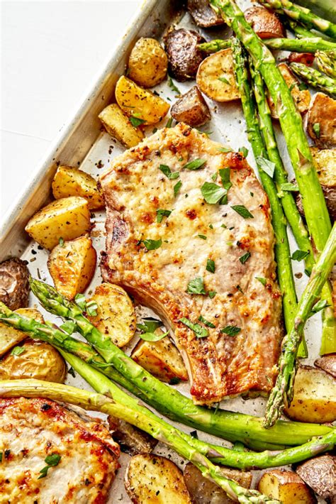 Sheet Pan Pork Chop Dinner Moink Box