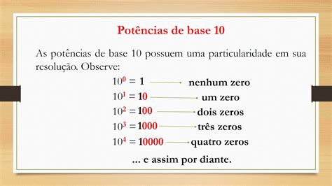 Potência De Base Dez Exercícios Resolvidos ENSINO