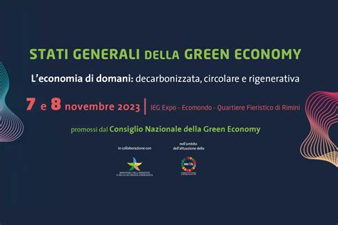 Stati Generali Della Green Economy Aperte Le Iscrizioni