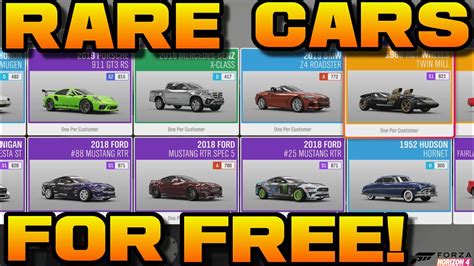 Rarest Vehicles In Forza Horizon 4 Annabel Kinard