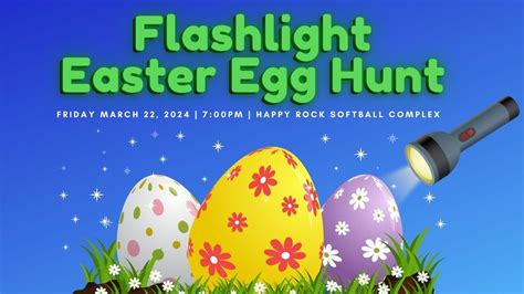 Flashlight Easter Egg Hunt Happy Rock Park Gladstone 22 March 2024