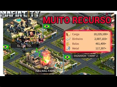 Como Ganhar Muitos Recursos A Conta FARM Marfia City YouTube