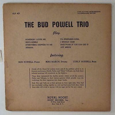 The Bud Powell Trio The Bud Powell Trio Vinyl Discogs