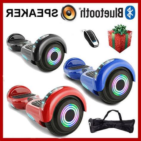 6 5 LED Wheels Hoverheart Hoover Boards Chrome Electric