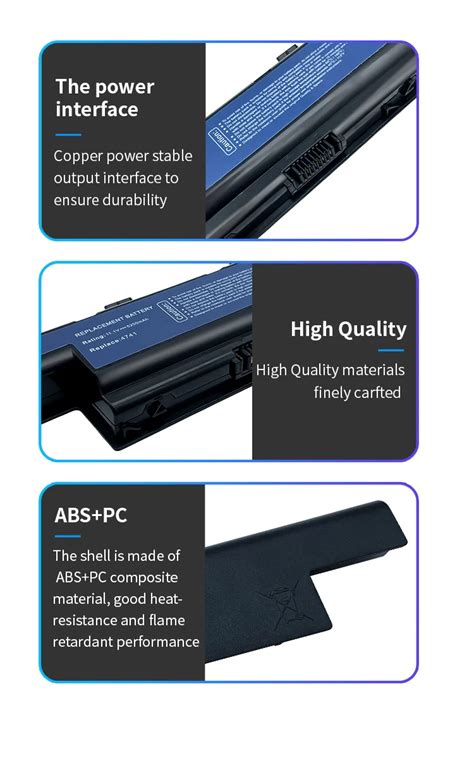 For Acer Computer Battery Laptop As10d81 As10d31 As10d41 As10d51