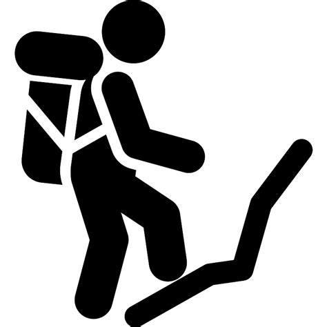 Man In Hike Vector Svg Icon Svg Repo