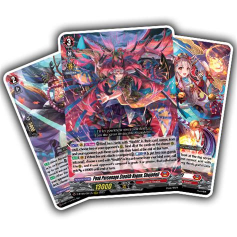 Shojodoji Standard Deck Collection Cardfight Vanguard Custom Deck 50cards