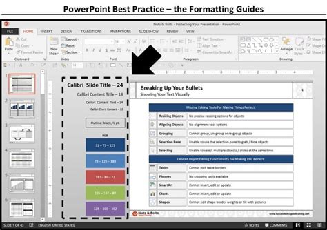 Powerpoint Best Practices The Formatting Guides