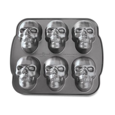 Haunted Skull Cakelet Pan Nordic Ware Skull Skull Cake