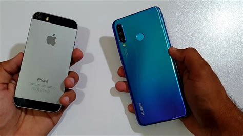 Huawei P30 Lite Vs Iphone 5s Speed Test Youtube