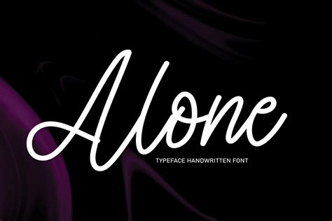 Alone Regular | PREMIUM Font