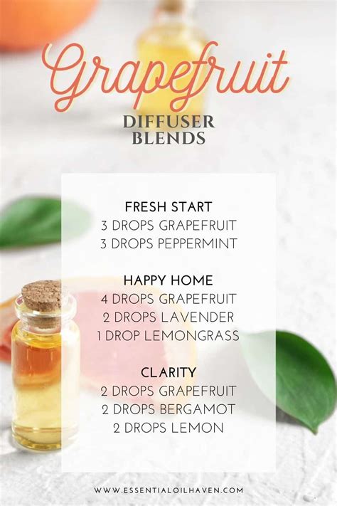 3 Grapefruit Essential Oil Blends You Need to Try Today!